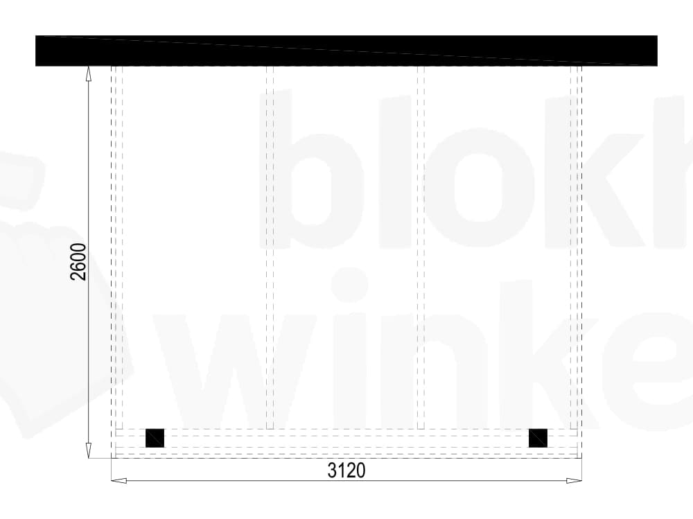 Plattegrond Outback Panorama 312x260