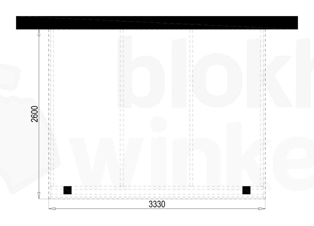 Plattegrond Outback Panorama 333x260