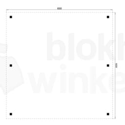 vrijstaande zelfbouw carport Outback Geïmpregneerde Vrijstaande Carport 600x600 - Outback - OVC600x600 - 600x600