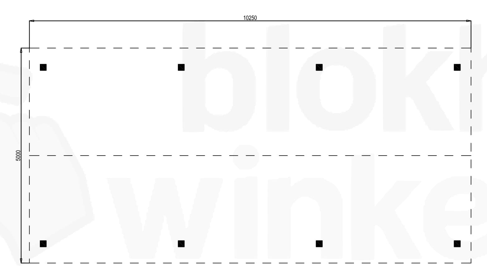Plattegrond Outback Douglas Veranda Zadeldak 1025x500