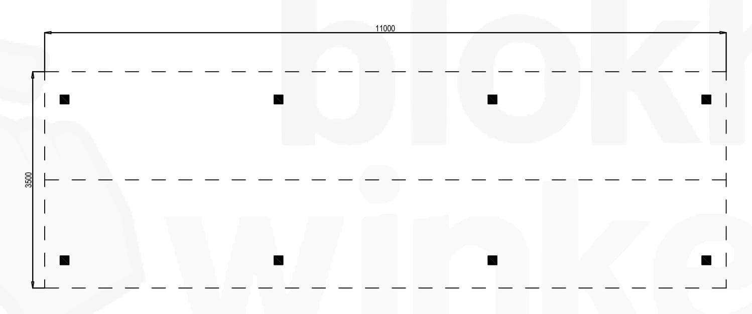 Plattegrond Outback Douglas Veranda Zadeldak 1100x350
