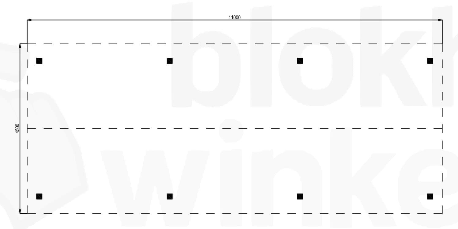 Plattegrond Outback Douglas Veranda Zadeldak 1100x450
