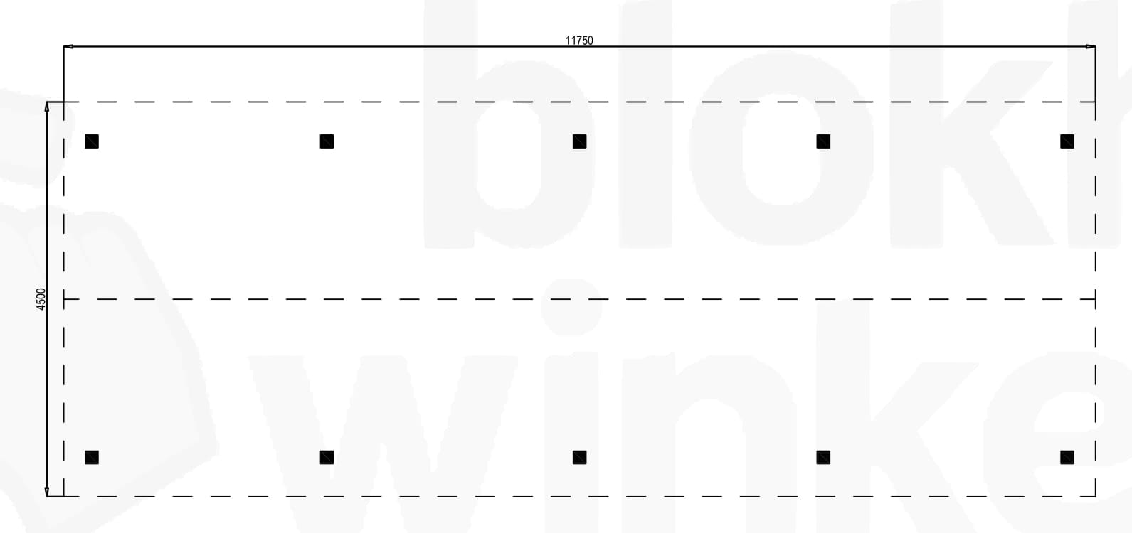 Plattegrond Outback Douglas Veranda Zadeldak 1175x450