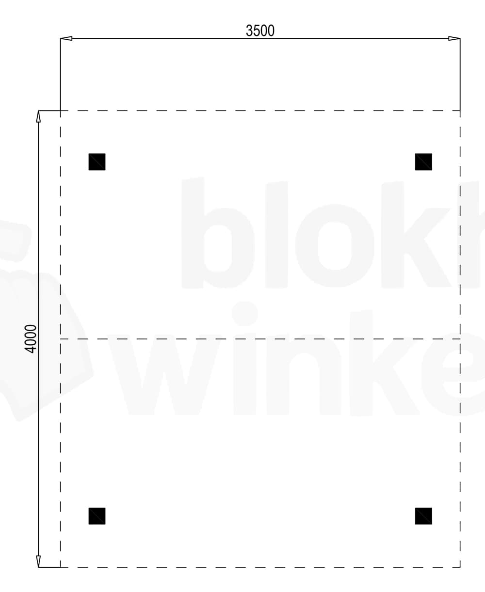 Plattegrond Outback Douglas Veranda Zadeldak 350x400