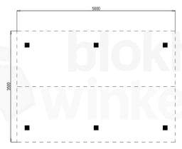 douglas veranda met zadeldak Outback Douglas Veranda Zadeldak 500x350 - Outback - ODVZ500x350 - 500x350
