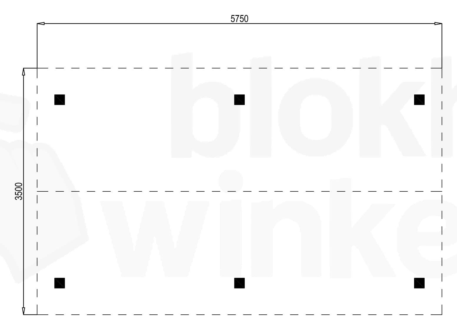 Plattegrond Outback Douglas Veranda Zadeldak 575x350