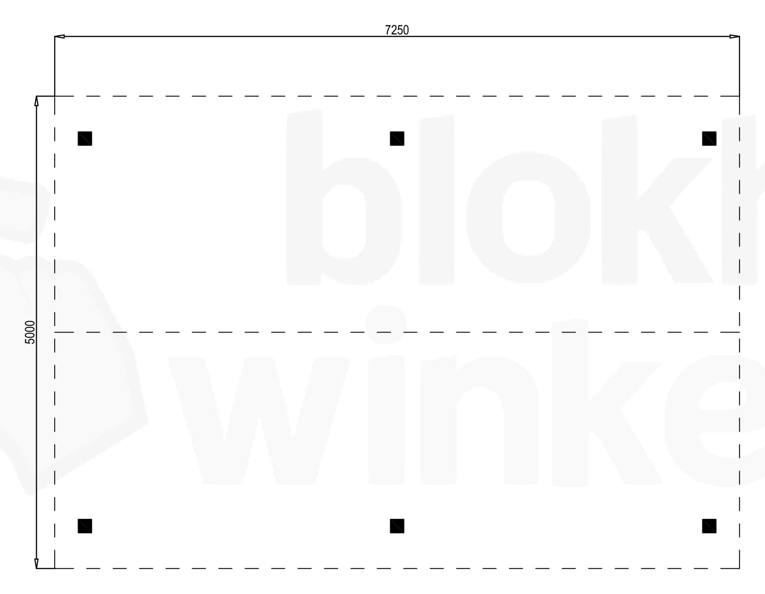 Plattegrond Outback Douglas Veranda Zadeldak 725x500