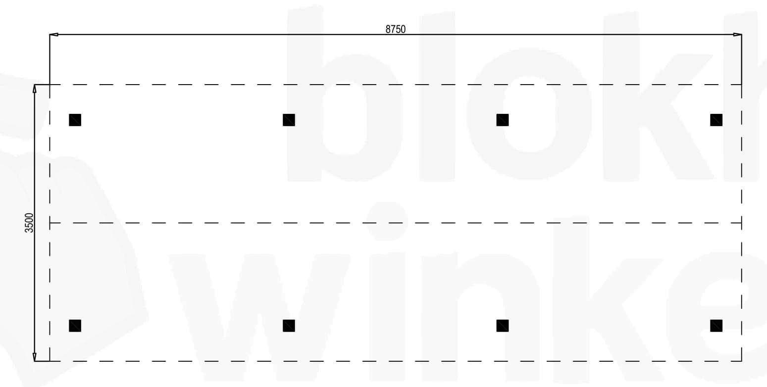 Plattegrond Outback Douglas Veranda Zadeldak 875x350