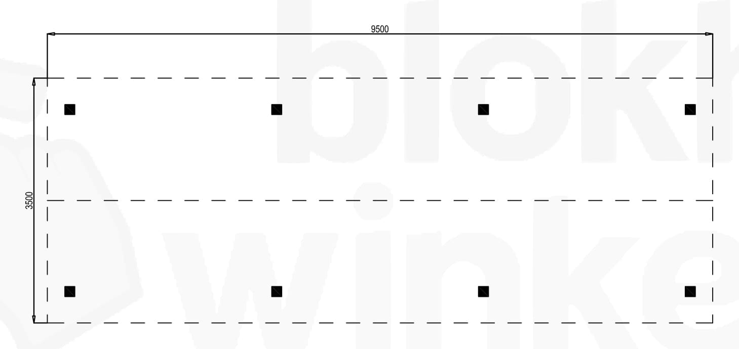 Plattegrond Outback Douglas Veranda Zadeldak 950x350