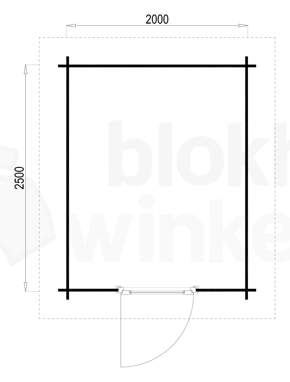 Plattegrond Hampshire 200x250