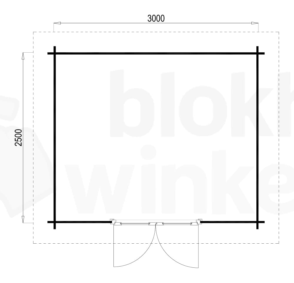 Plattegrond Hampshire 300x250