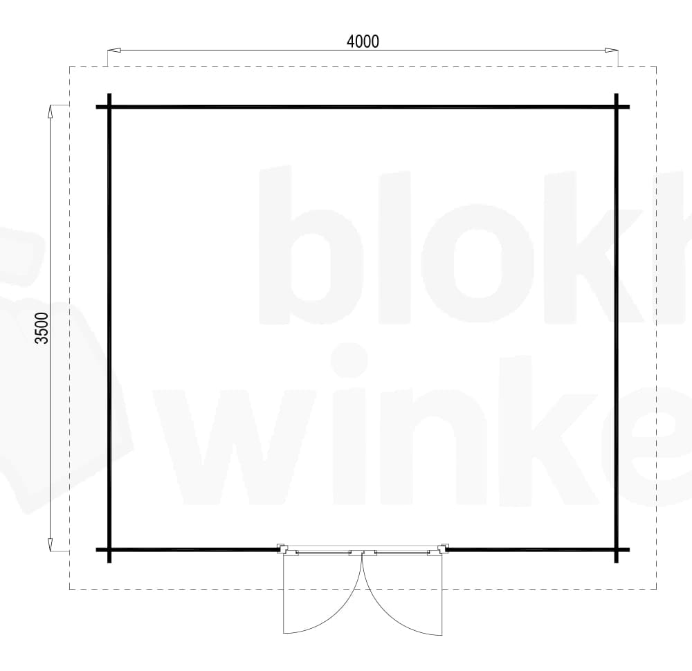 Plattegrond Hampshire 400x350 geïmpregneerd