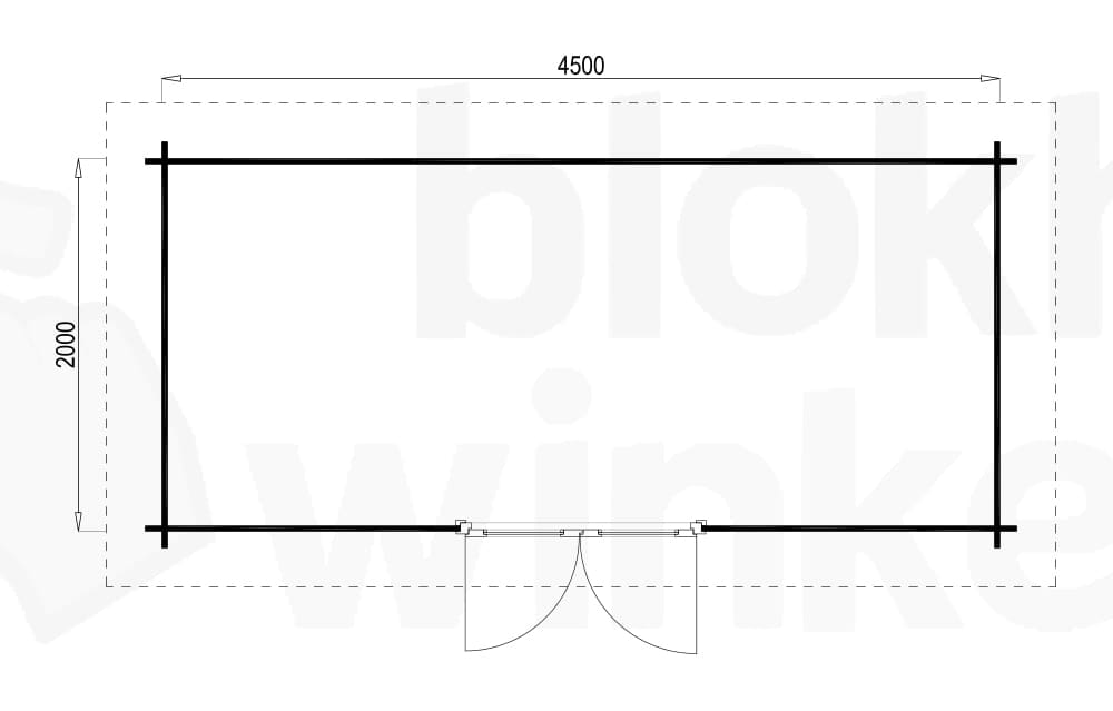 Plattegrond Hampshire 450x200