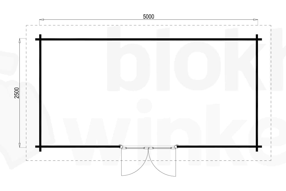 Plattegrond Hampshire 500x250