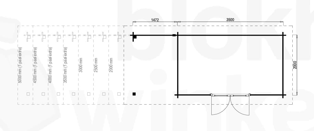 Plattegrond Hampshire Lounge 350x200