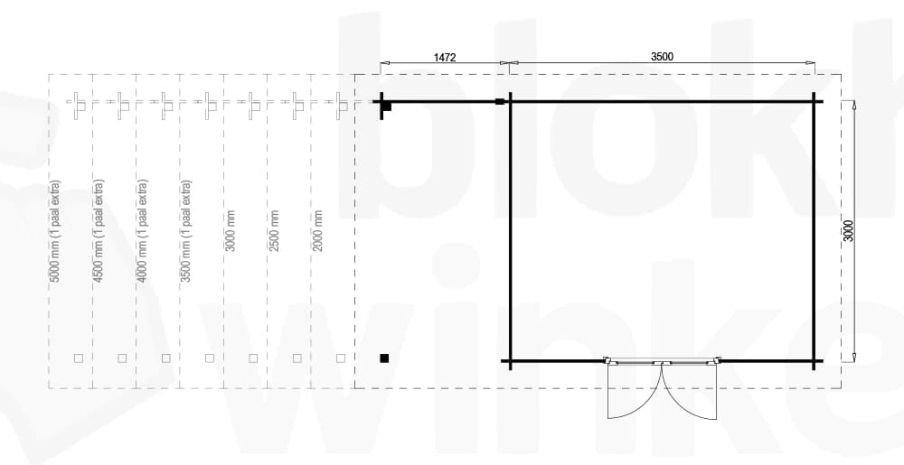 Plattegrond Hampshire Lounge 350x300 geïmpregneerd