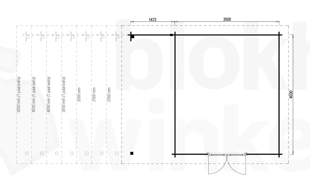 Plattegrond Hampshire Lounge 350x400 geïmpregneerd