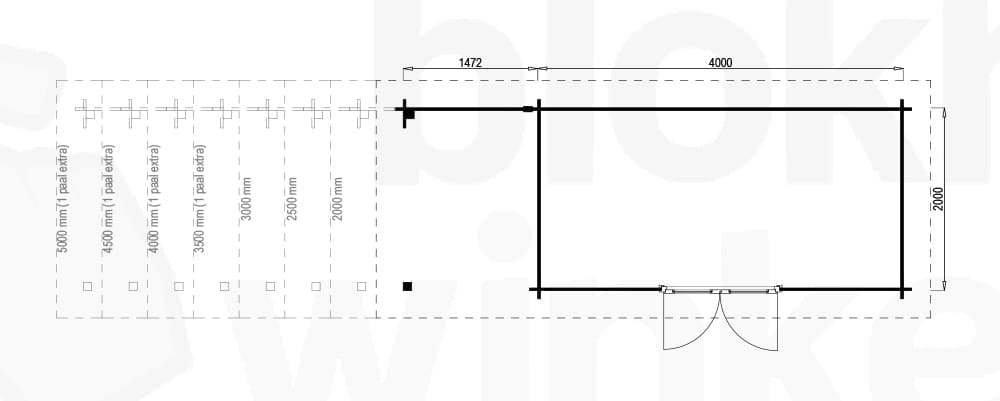 Plattegrond Hampshire Lounge 400x200 geïmpregneerd