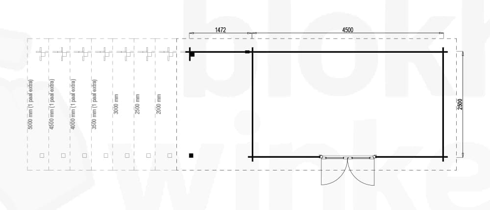 Plattegrond Hampshire Lounge 450x250