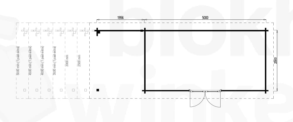 Plattegrond Hampshire Lounge 500x250
