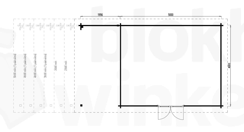 Plattegrond Hampshire Lounge 500x400 geïmpregneerd