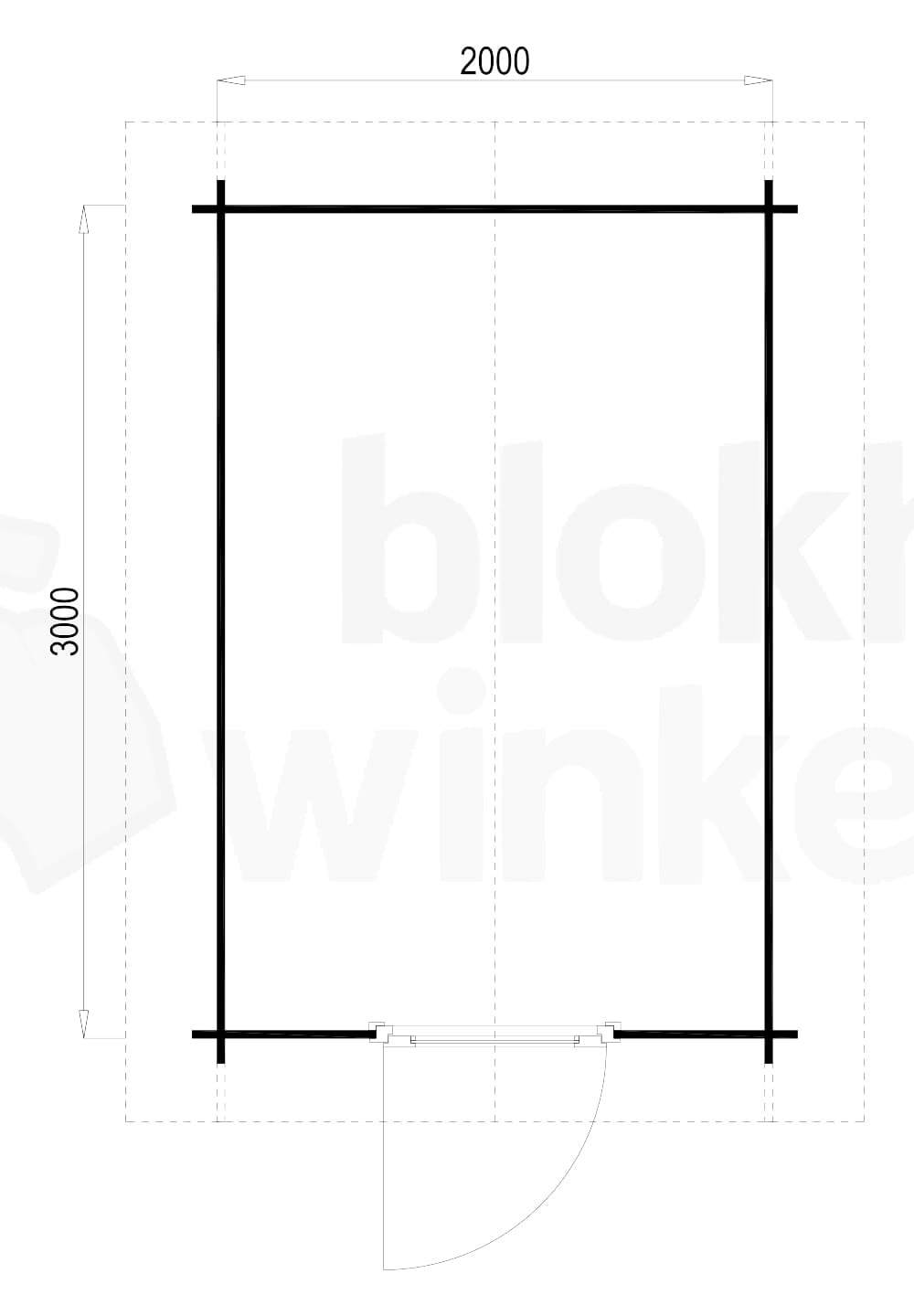 Plattegrond Norfolk 200x300