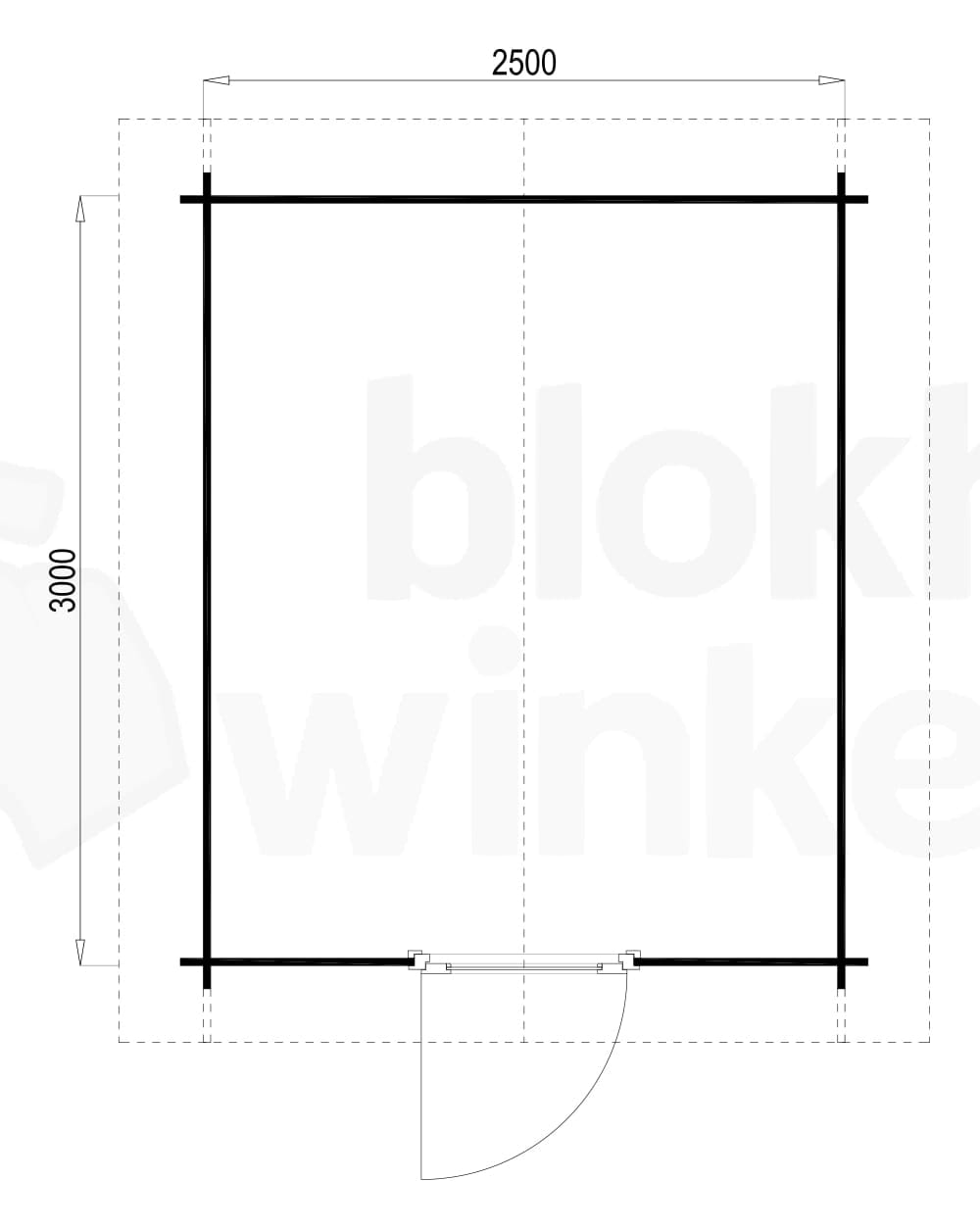 Plattegrond Norfolk 250x300 geïmpregneerd