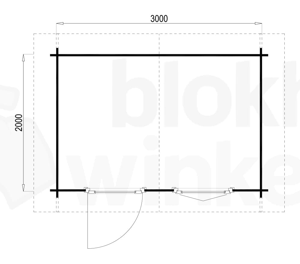Plattegrond Norfolk 300x200 geïmpregneerd