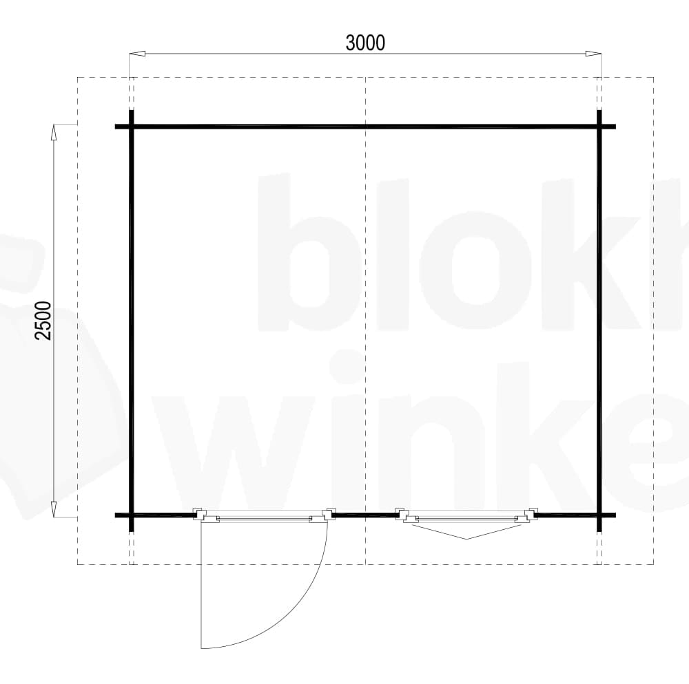 Plattegrond Norfolk 300x250