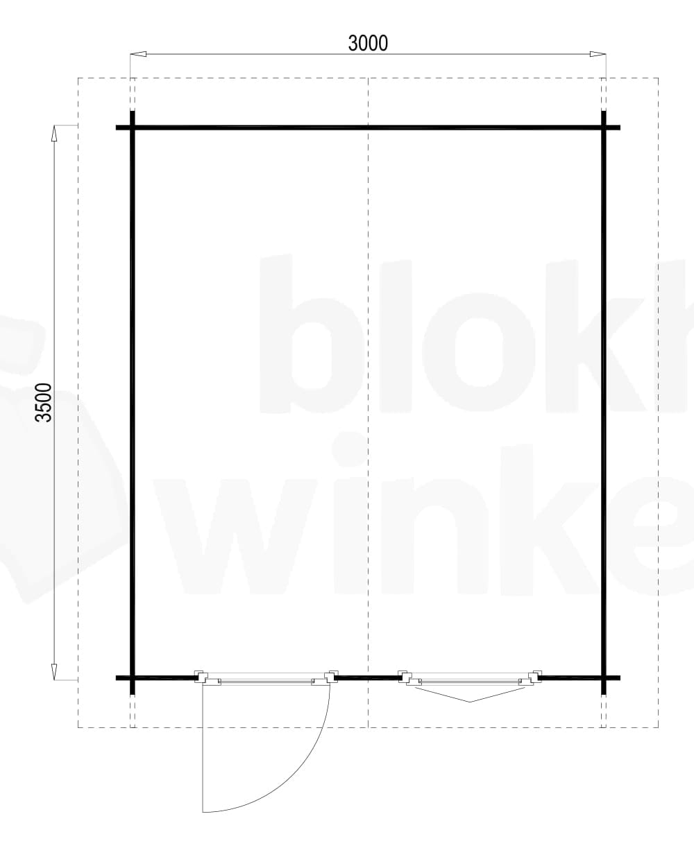 Plattegrond Norfolk 300x350 geïmpregneerd