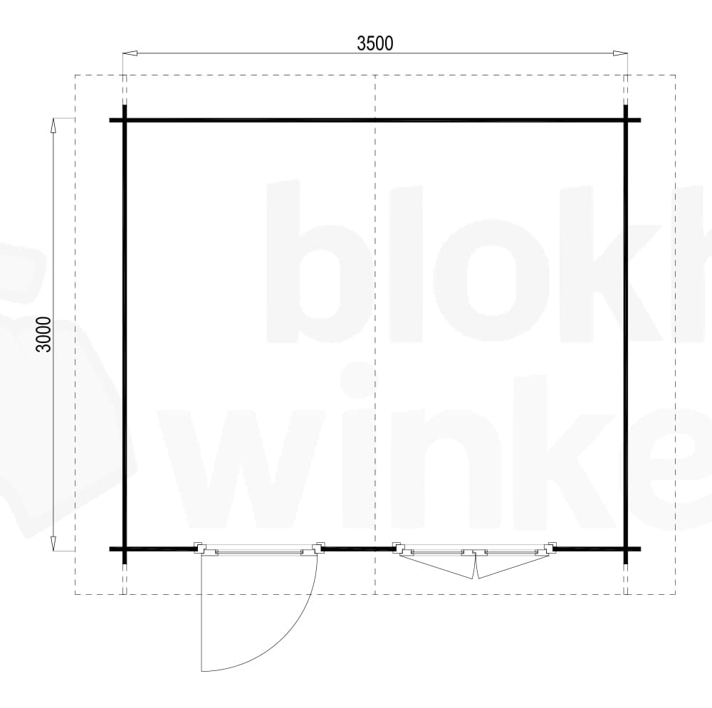 Plattegrond Norfolk 350x300 geïmpregneerd