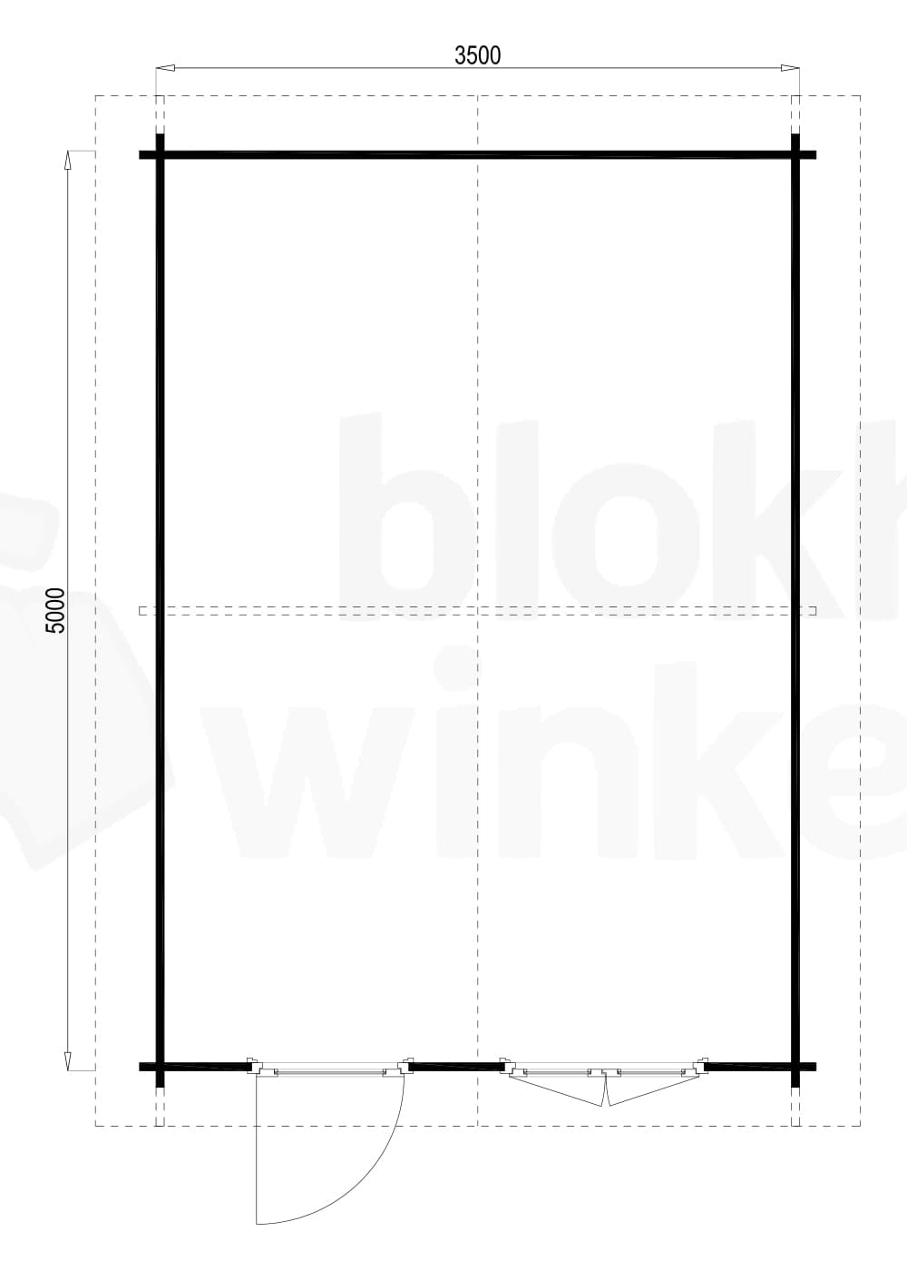 Plattegrond Norfolk 350x500