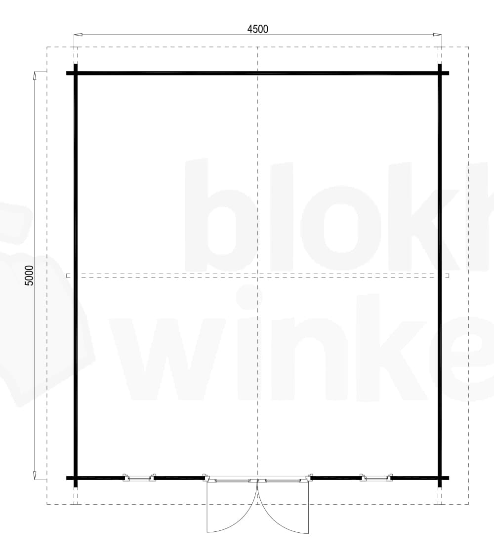 Plattegrond Norfolk 450x500
