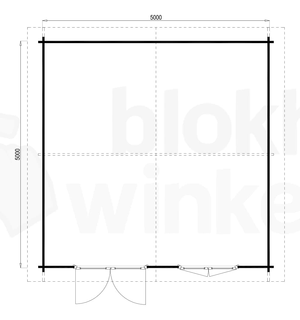 Plattegrond Norfolk 500x500