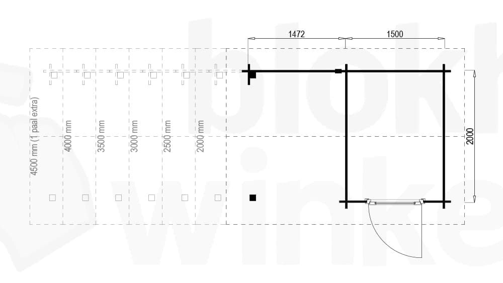 Plattegrond Norfolk Lounge 150x200