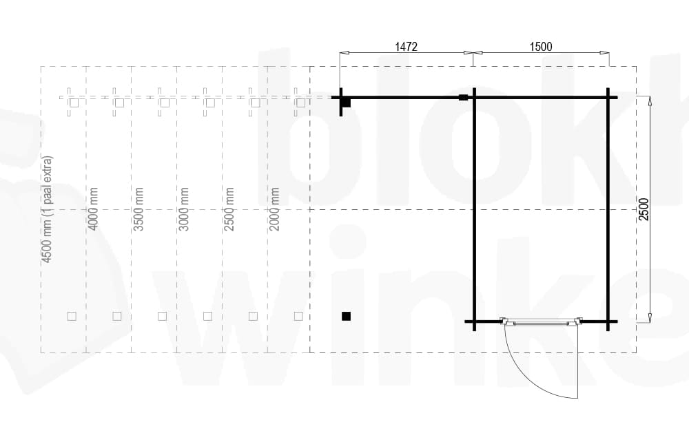 Plattegrond Norfolk Lounge 150x250
