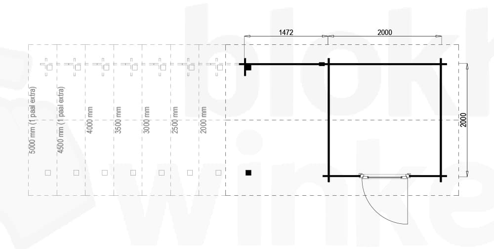 Plattegrond Norfolk Lounge 200x200 geimpregneerd