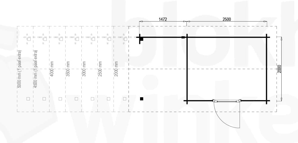 Plattegrond Norfolk Lounge 250x200