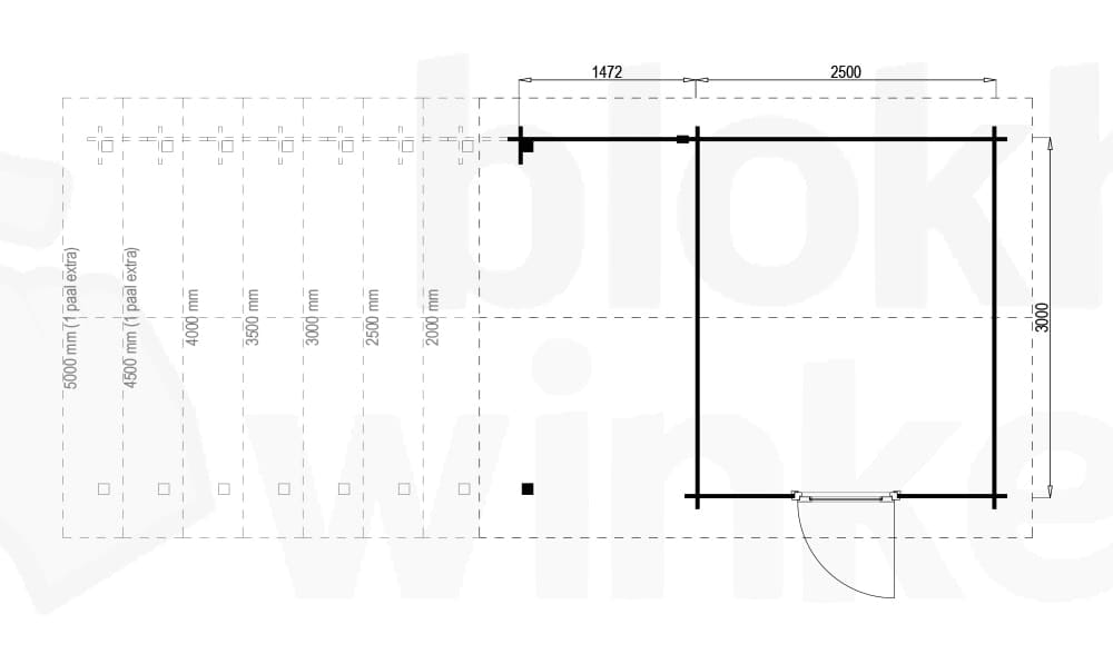 Plattegrond Norfolk Lounge 250x300