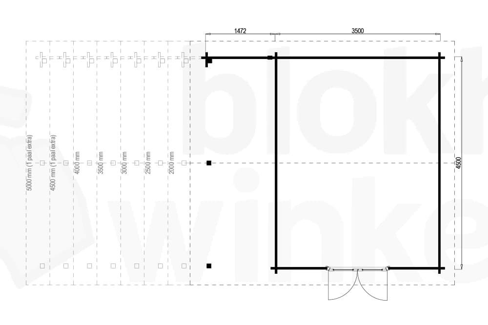 Plattegrond Norfolk Lounge 350x450