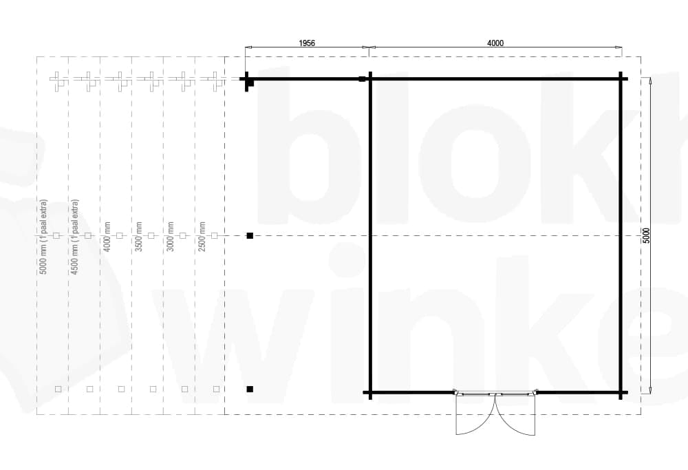 Plattegrond Norfolk Lounge 400x500