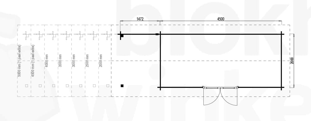 Plattegrond Norfolk Lounge 450x200