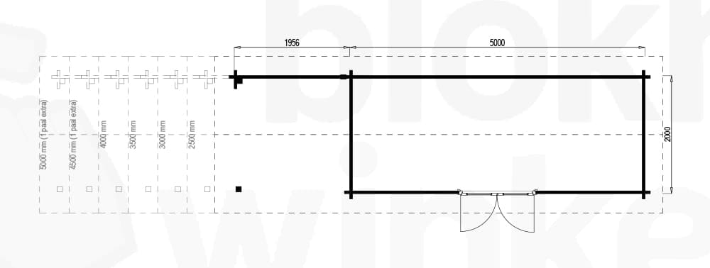 Plattegrond Norfolk Lounge 500x200