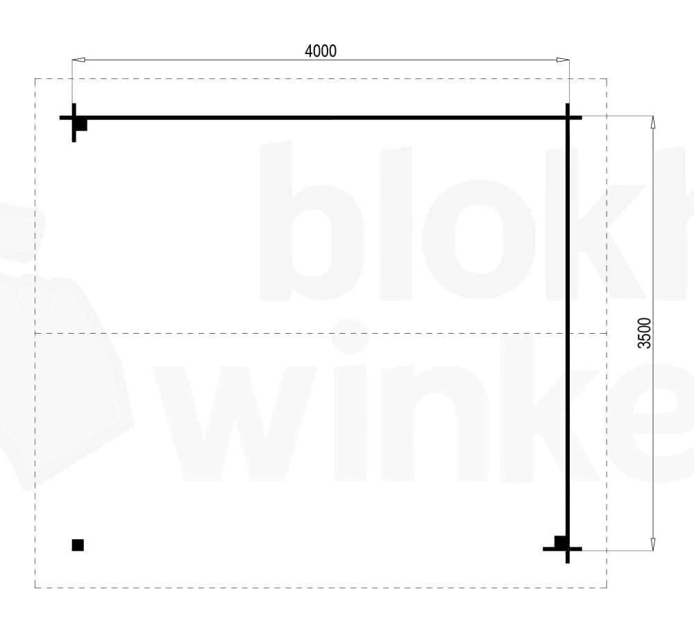 Plattegrond Prowood Veranda Amersfoort 400x350