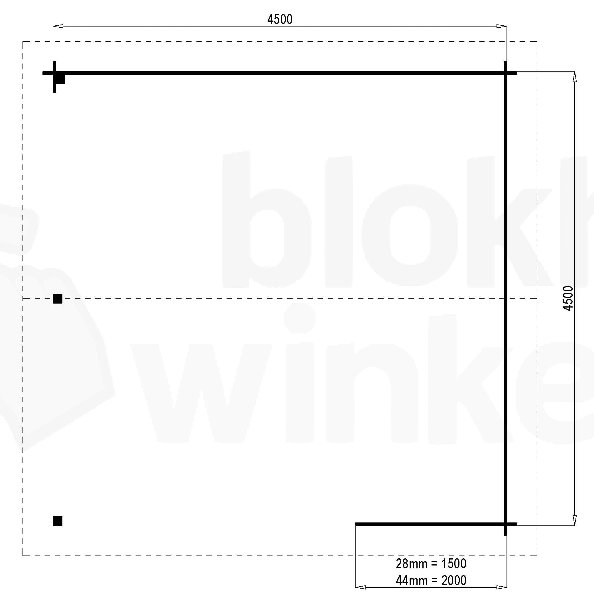 Plattegrond Prowood Veranda Amersfoort 450x450