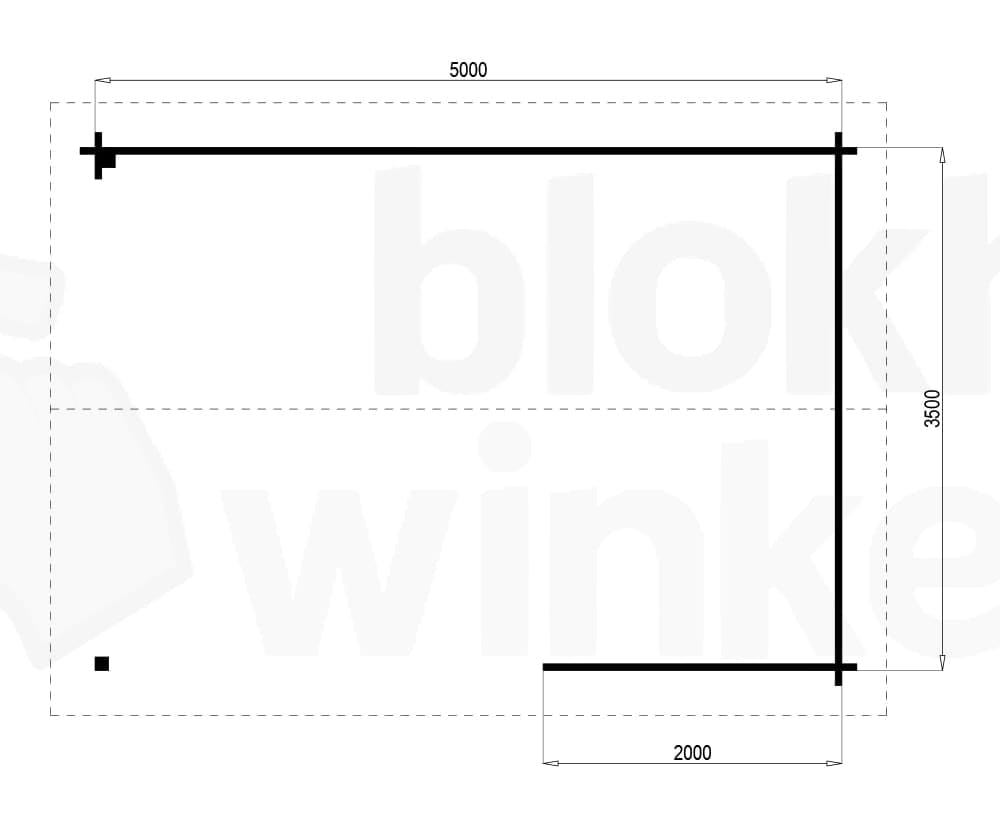 Plattegrond Prowood Veranda Amersfoort 500x350
