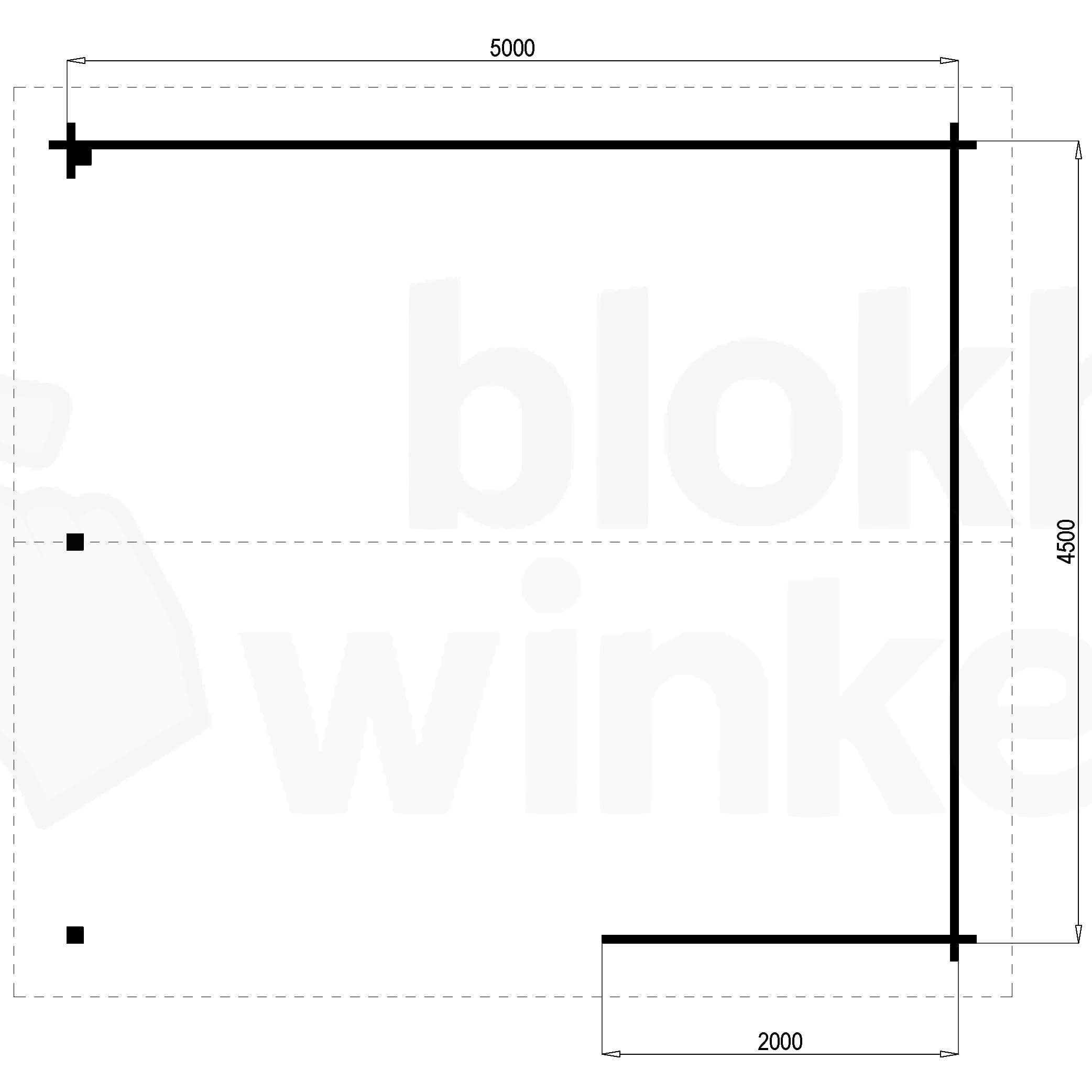 Plattegrond Prowood Veranda Amersfoort 500x450