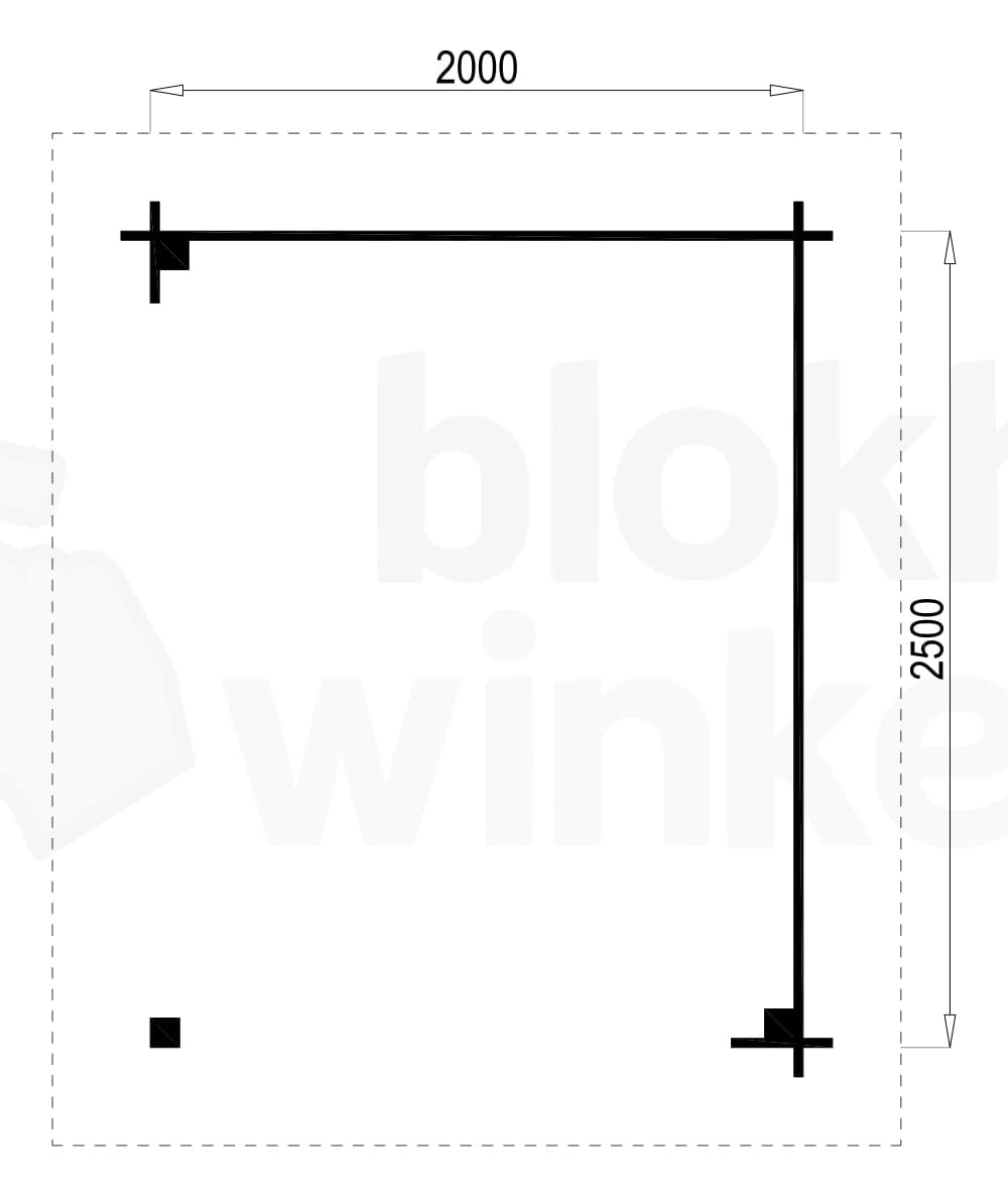 Plattegrond Prowood veranda zwolle 200x250