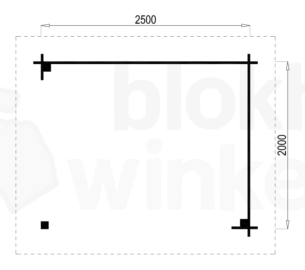 Plattegrond Prowood veranda zwolle 250x200