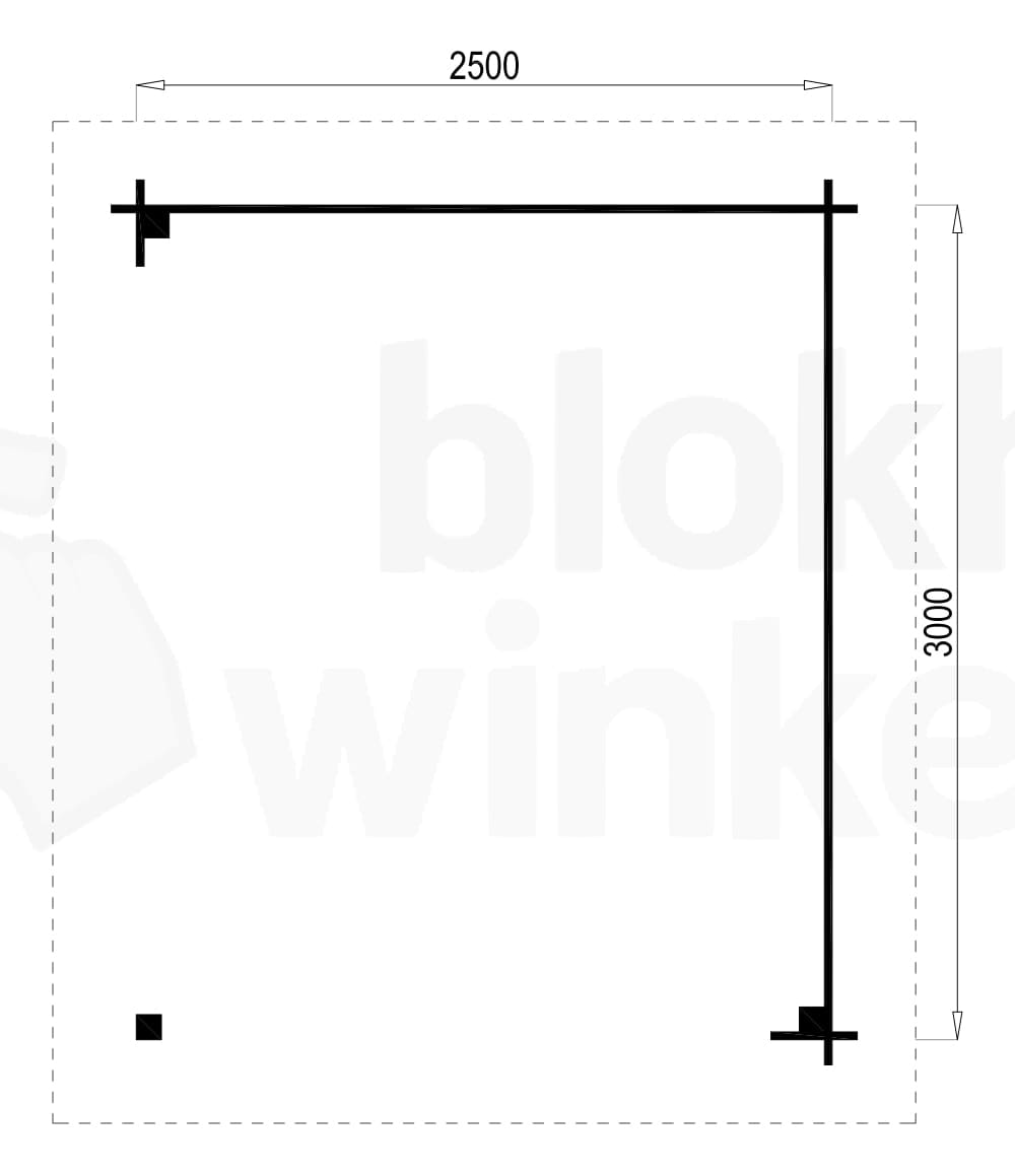 Plattegrond Prowood veranda zwolle 250x300
